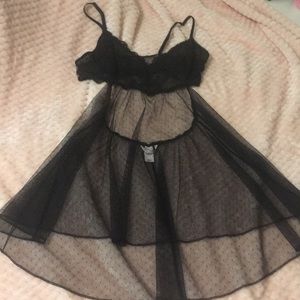 Victoria’s Secret babydoll nightie lingerie NWOT